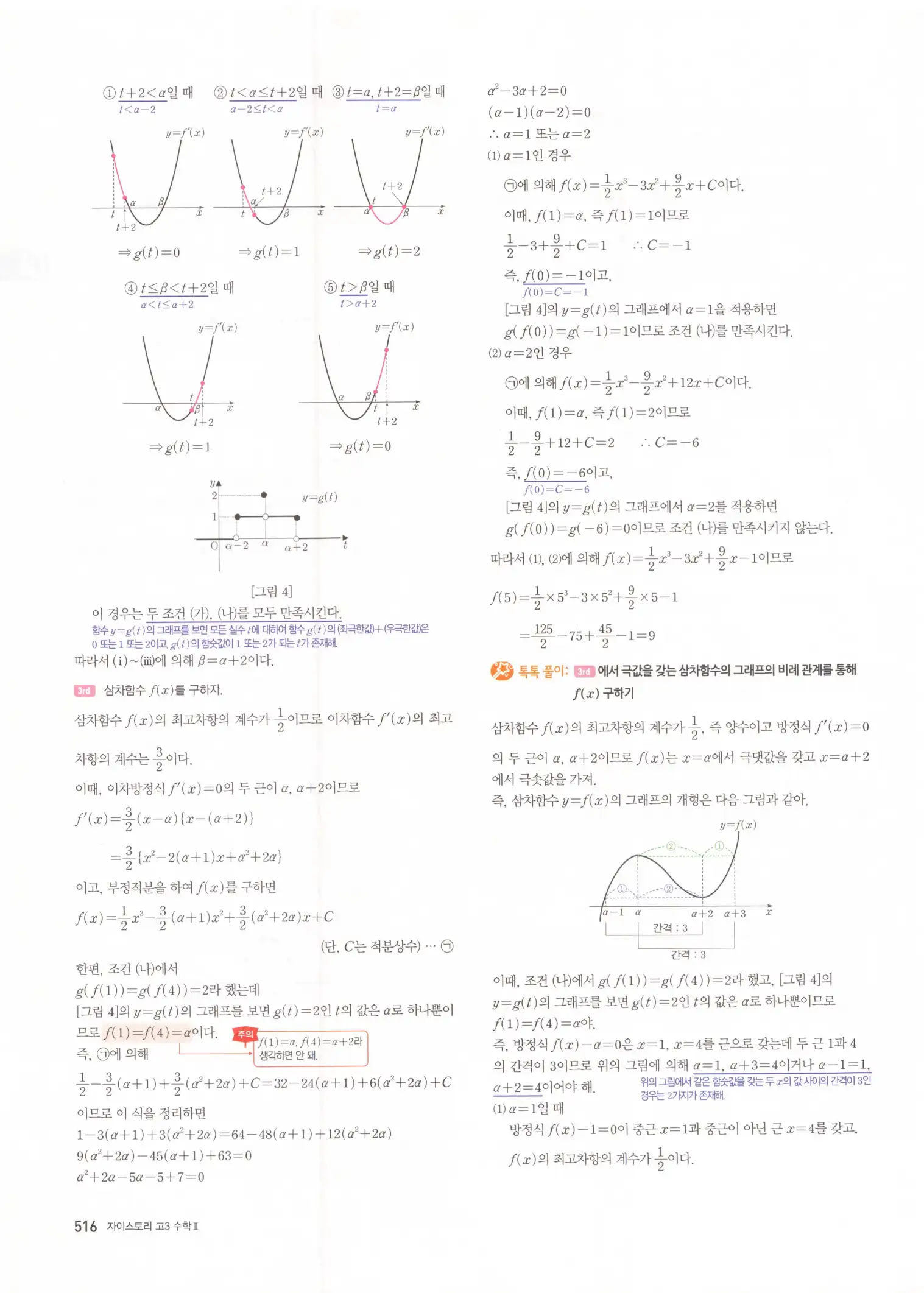 자이스토리 고3 수학2 해설 198