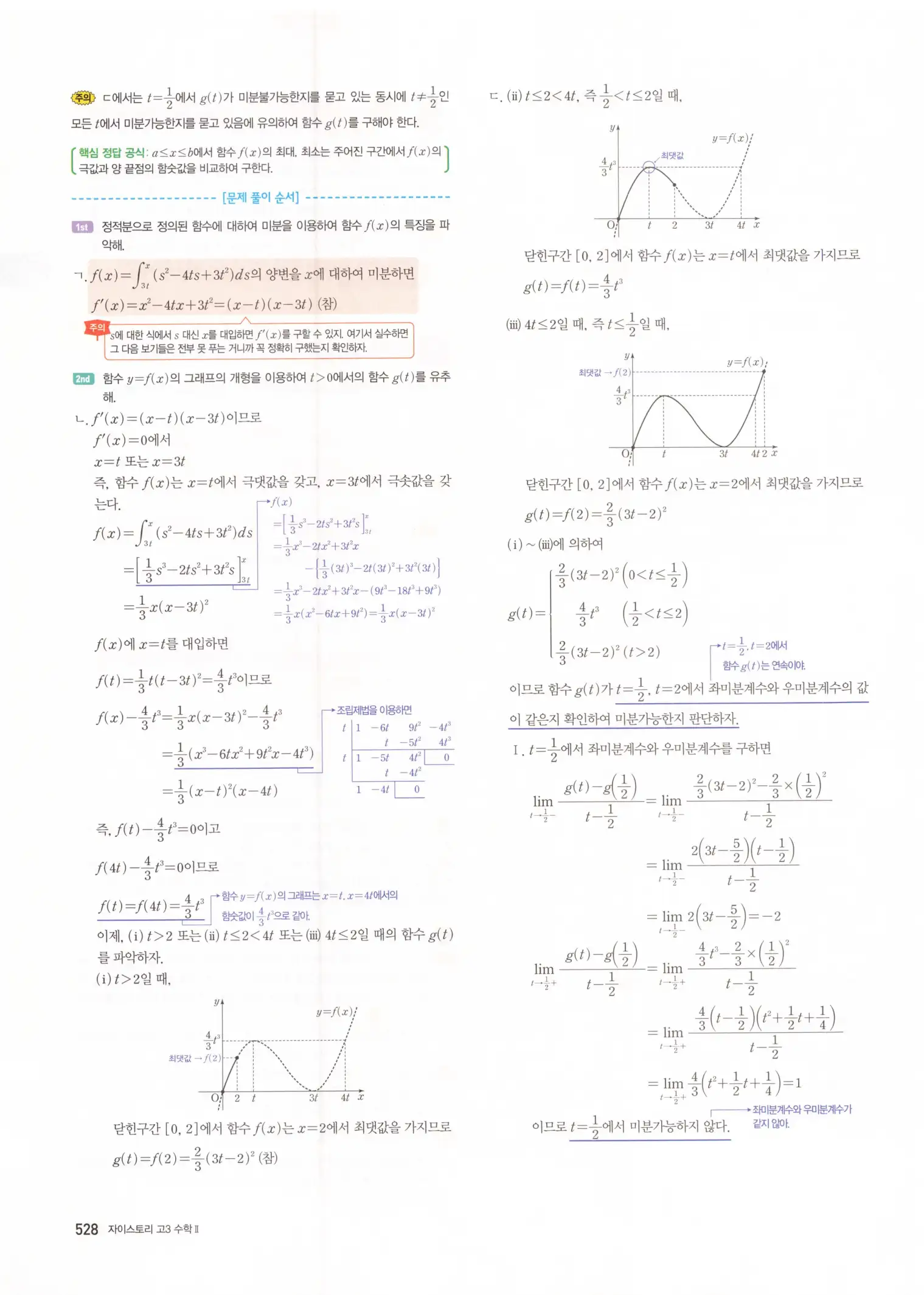 자이스토리 고3 수학2 해설 210