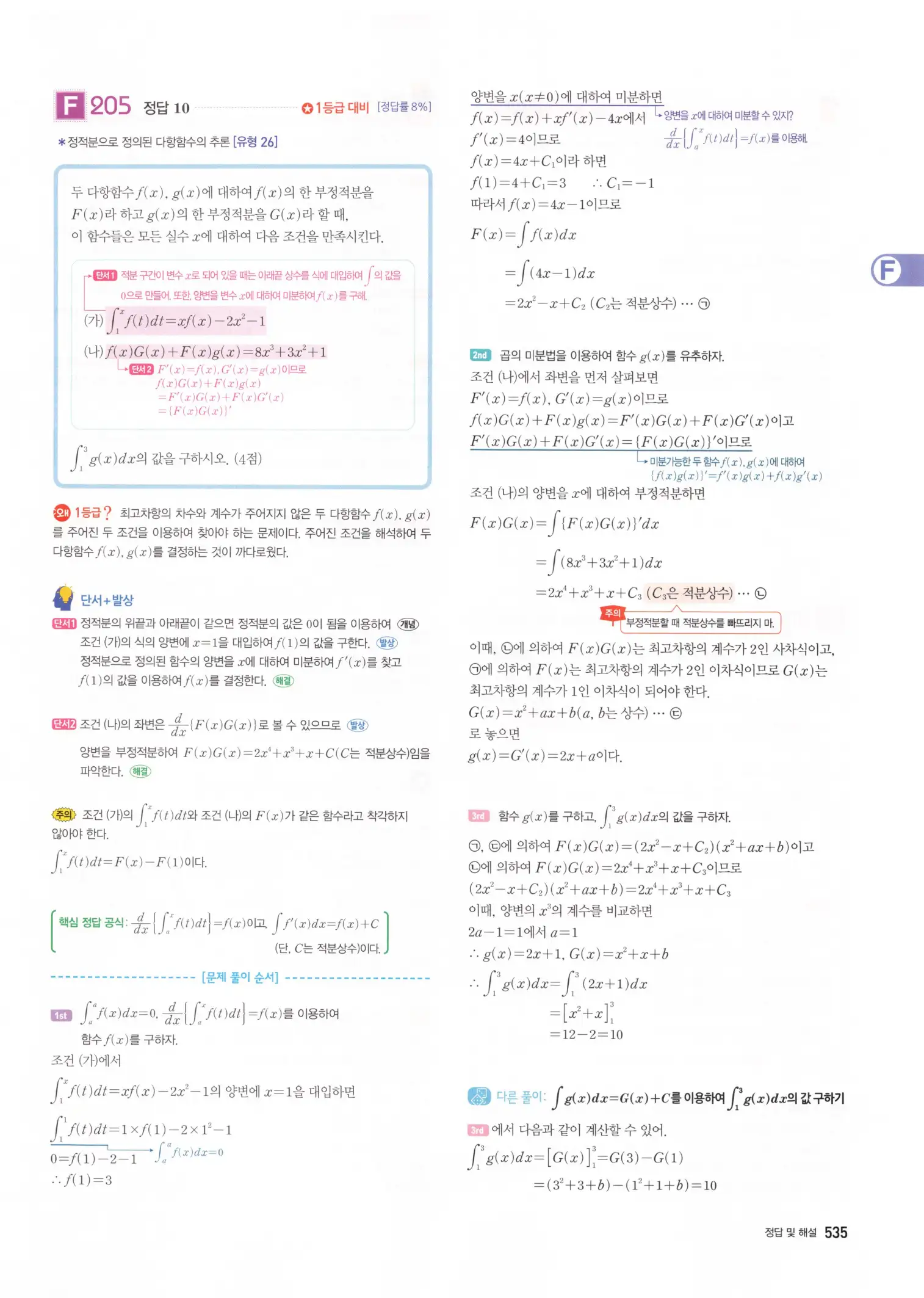 자이스토리 고3 수학2 해설 217
