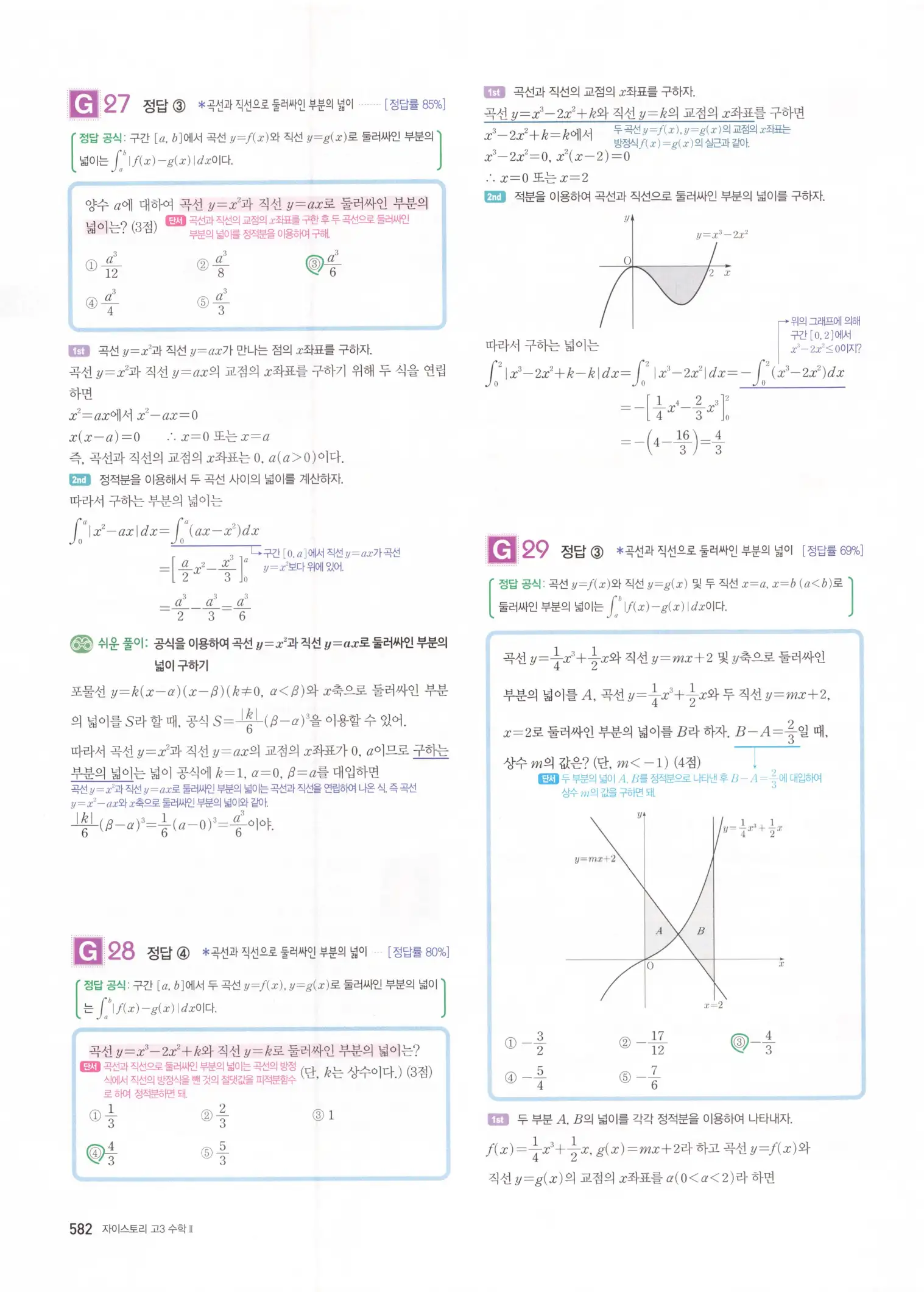 자이스토리 고3 수학2 해설 264