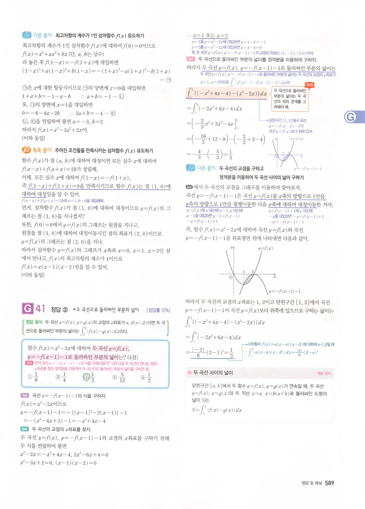자이스토리 고3 수학2 해설 271