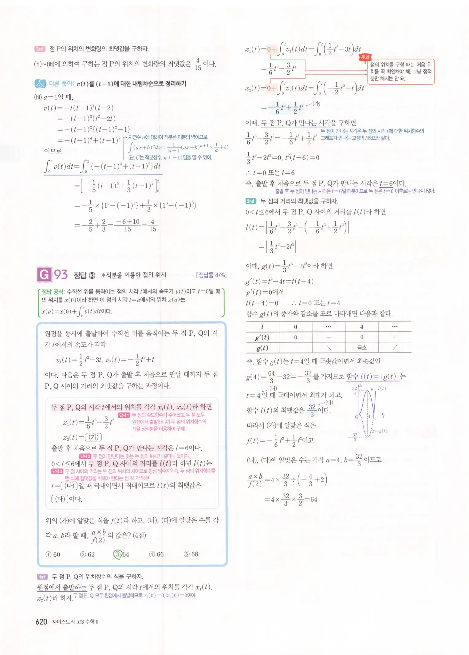 자이스토리 고3 수학2 해설 302