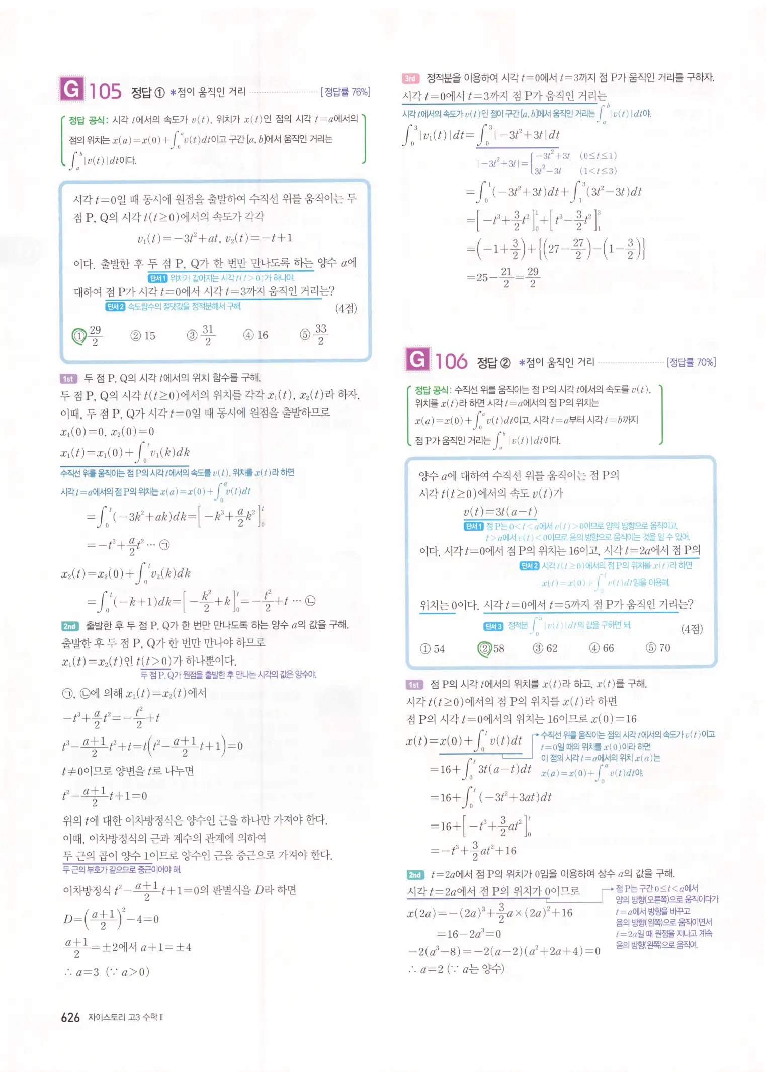 자이스토리 고3 수학2 해설 308