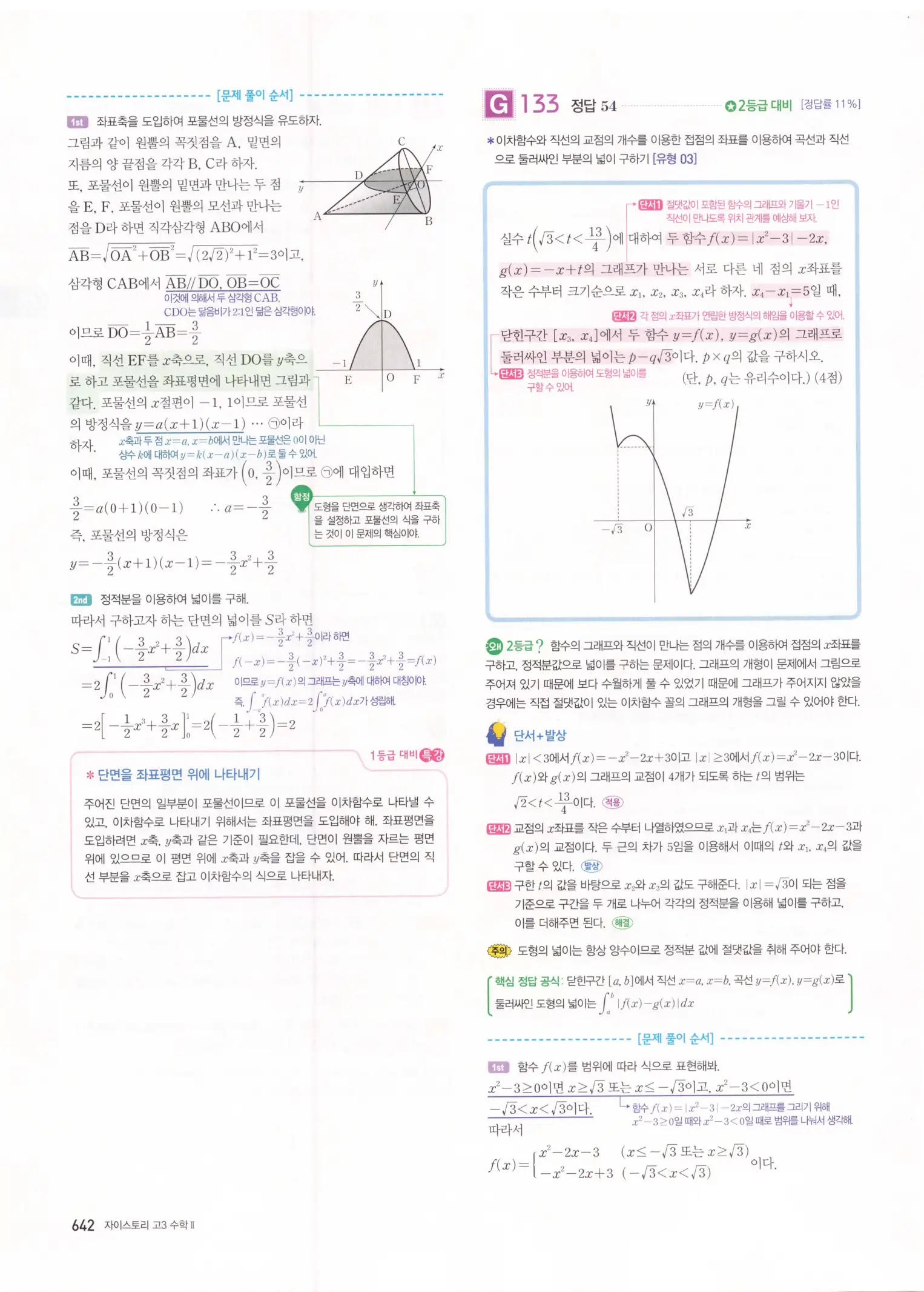 자이스토리 고3 수학2 해설 324