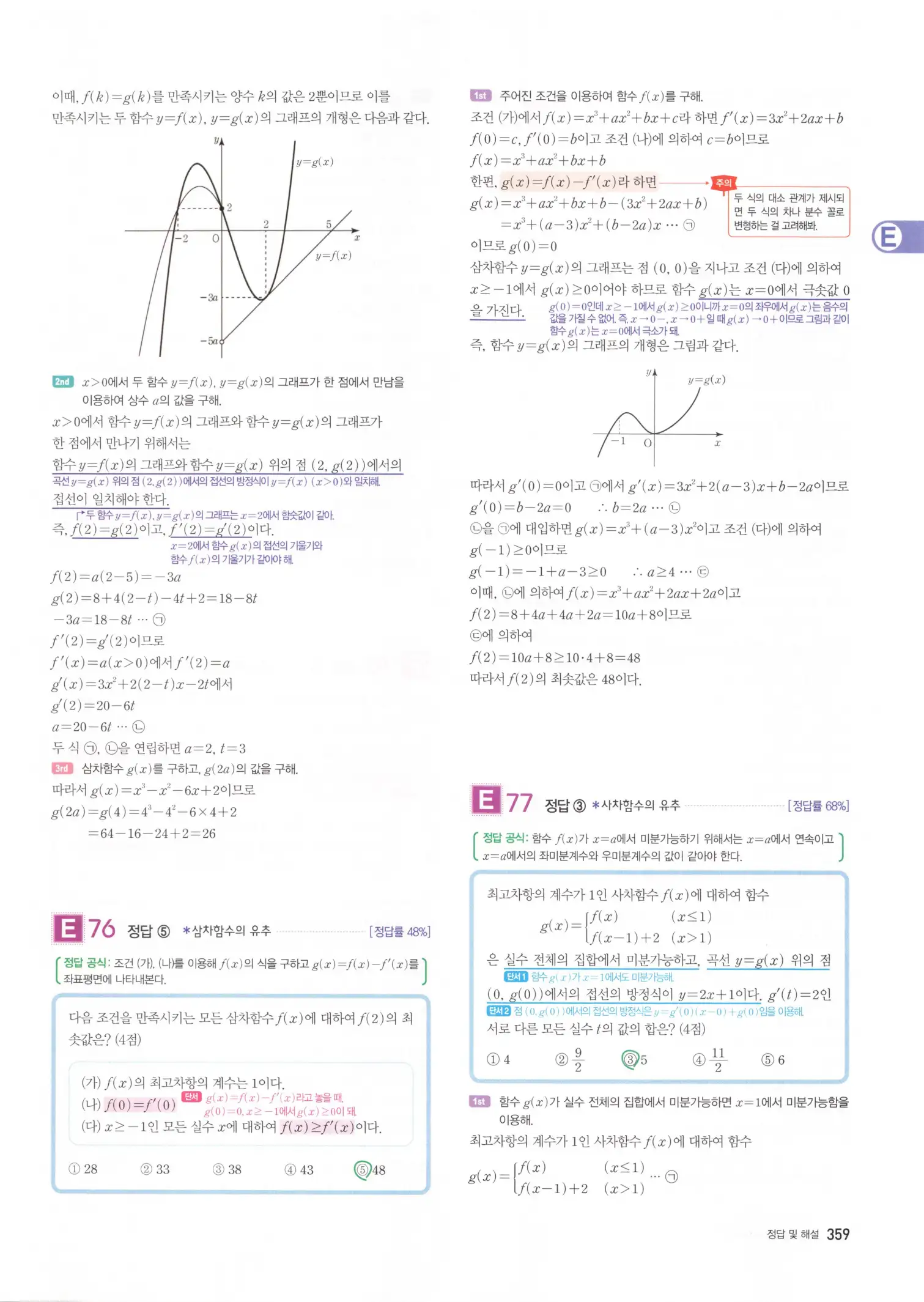 자이스토리 고3 수학2 해설 41