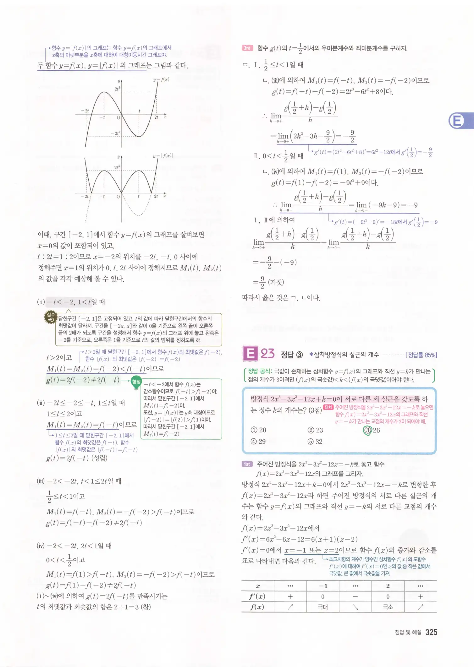 자이스토리 고3 수학2 해설 7