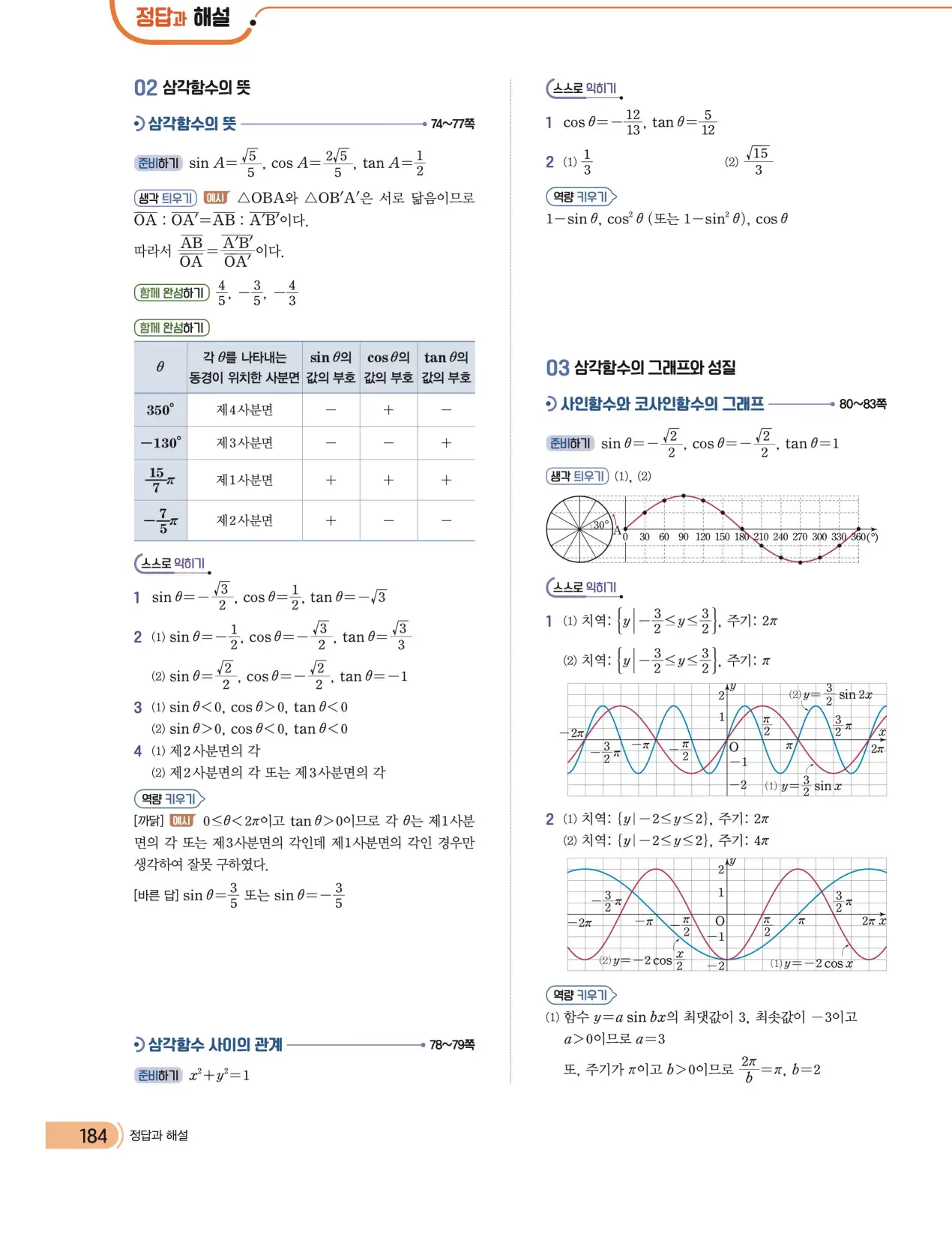 천재 대수 전인태 답지 208p