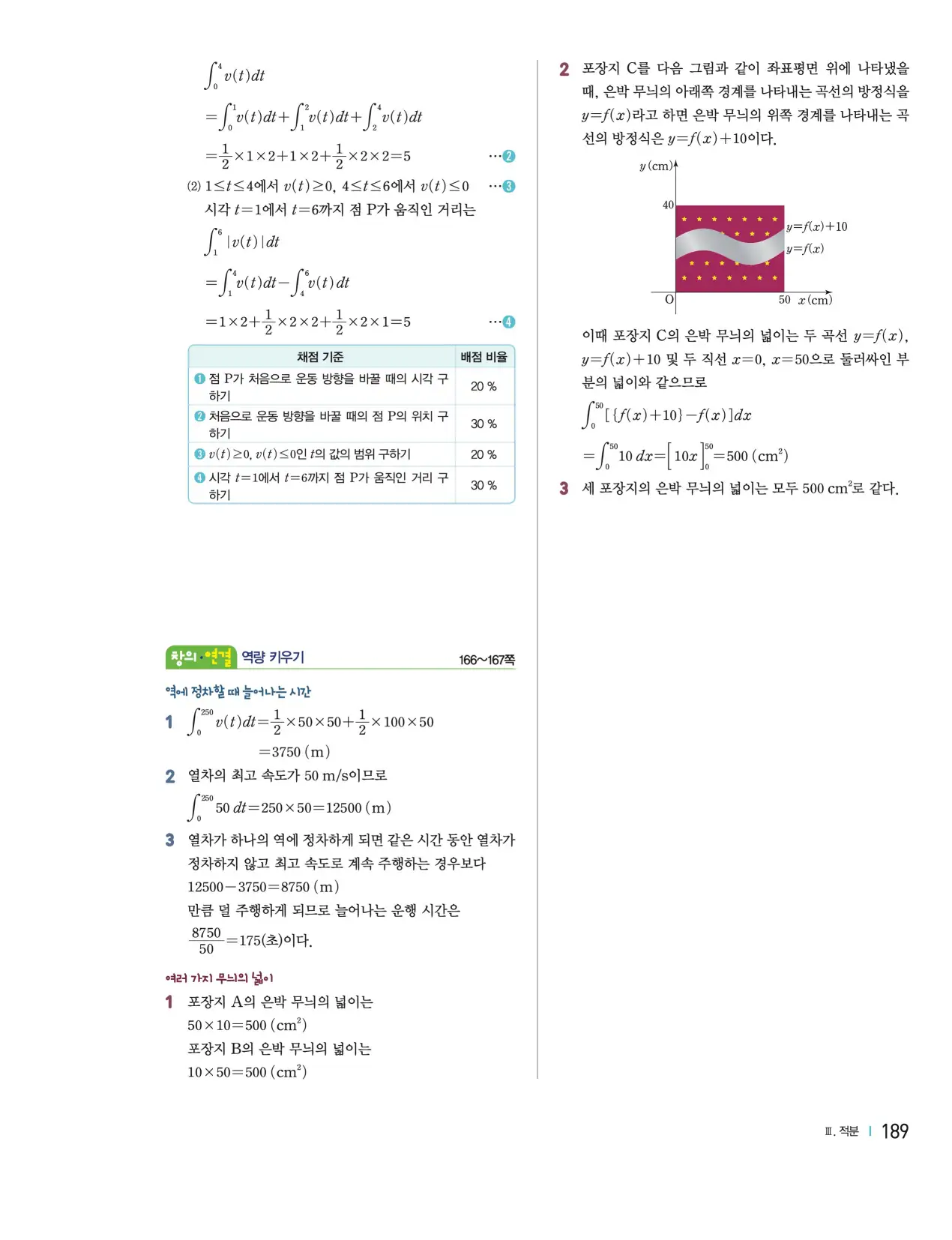 천재 미적분1 홍진곤 답지 156p