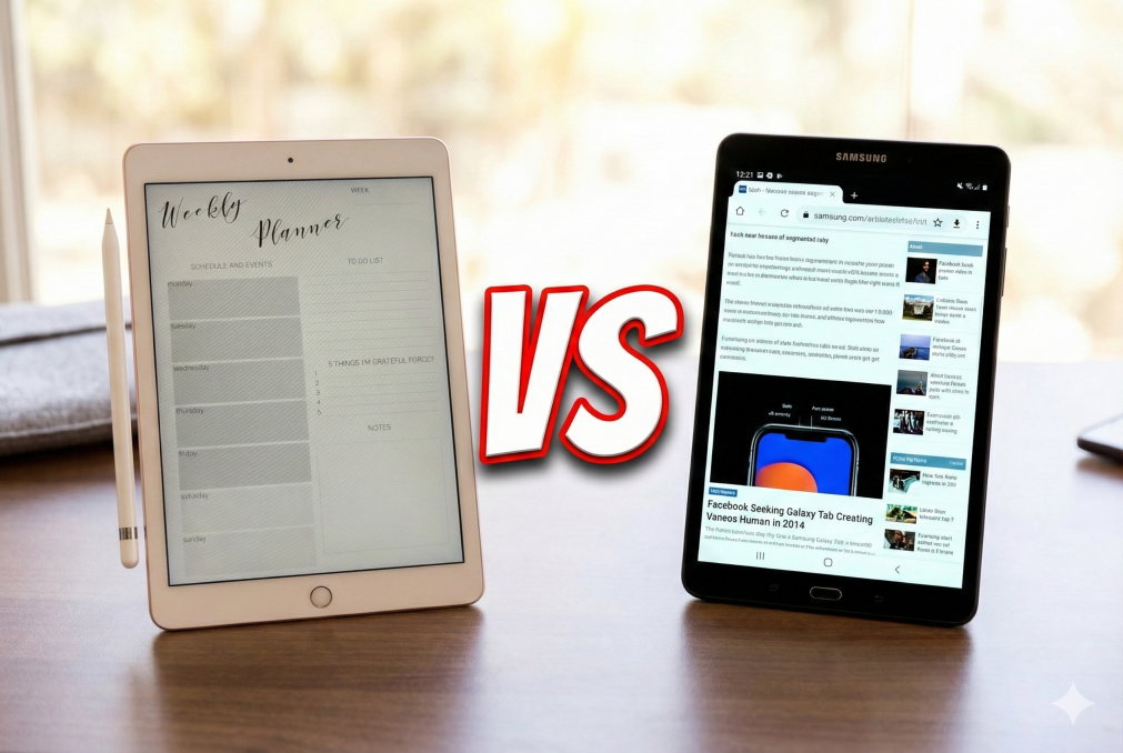 아이패드 vs 갤럭시탭 학생용 태블릿 비교