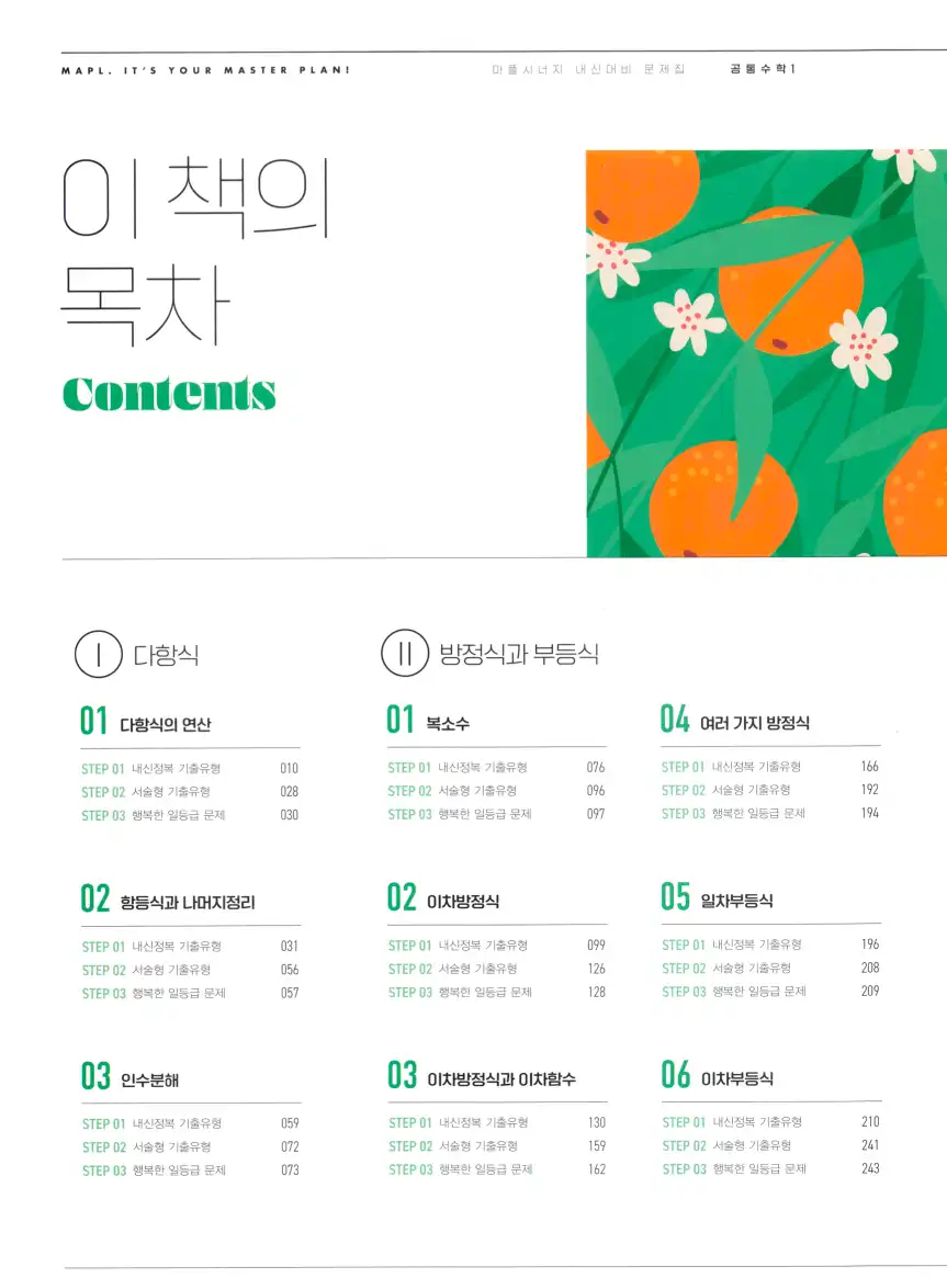 주요 수학 공식 요약 정리