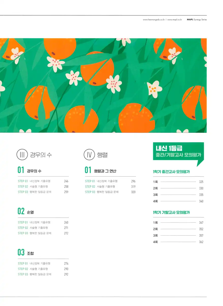 마플시너지 해설지 표지