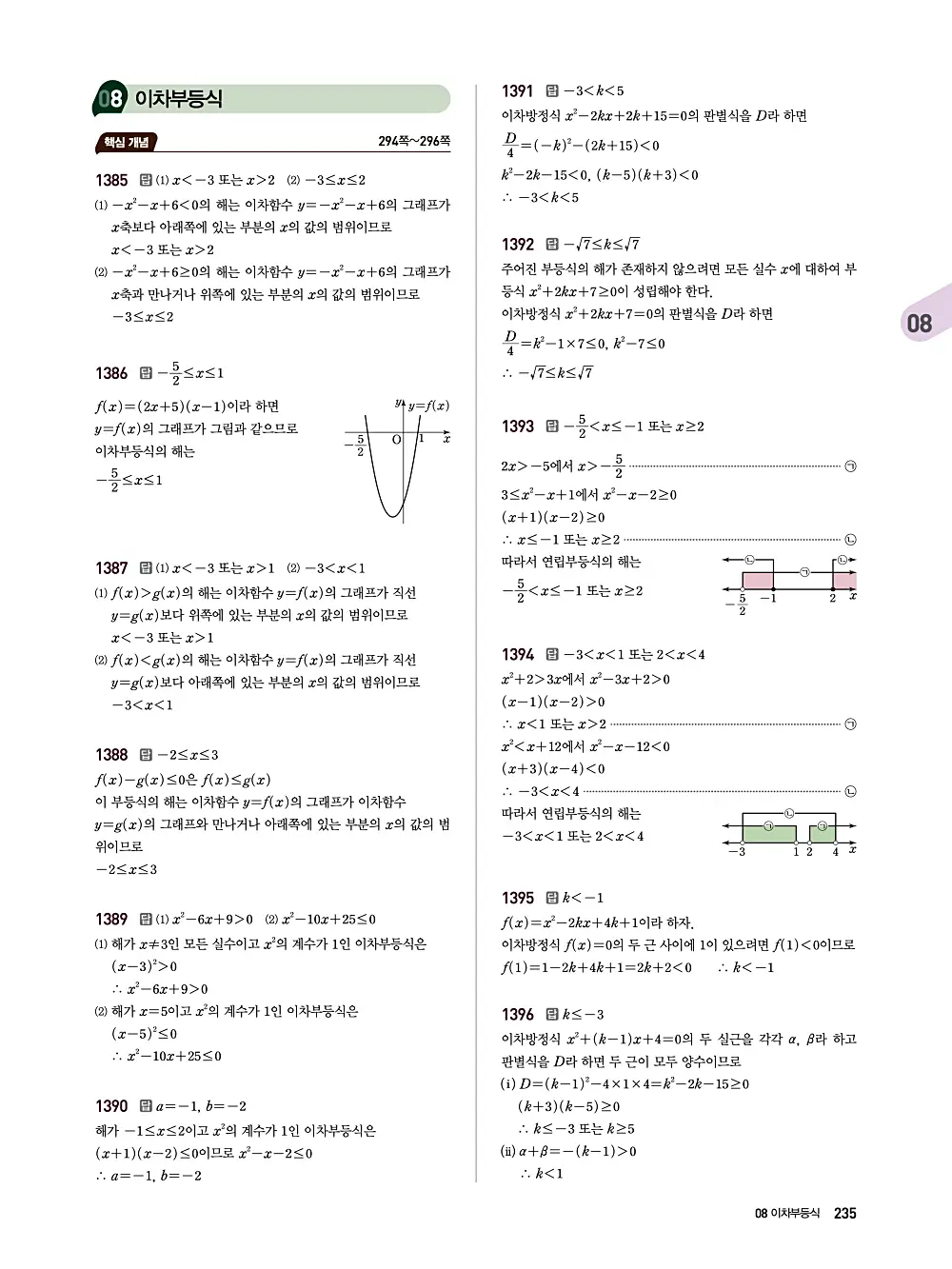 수매씽 답지 234