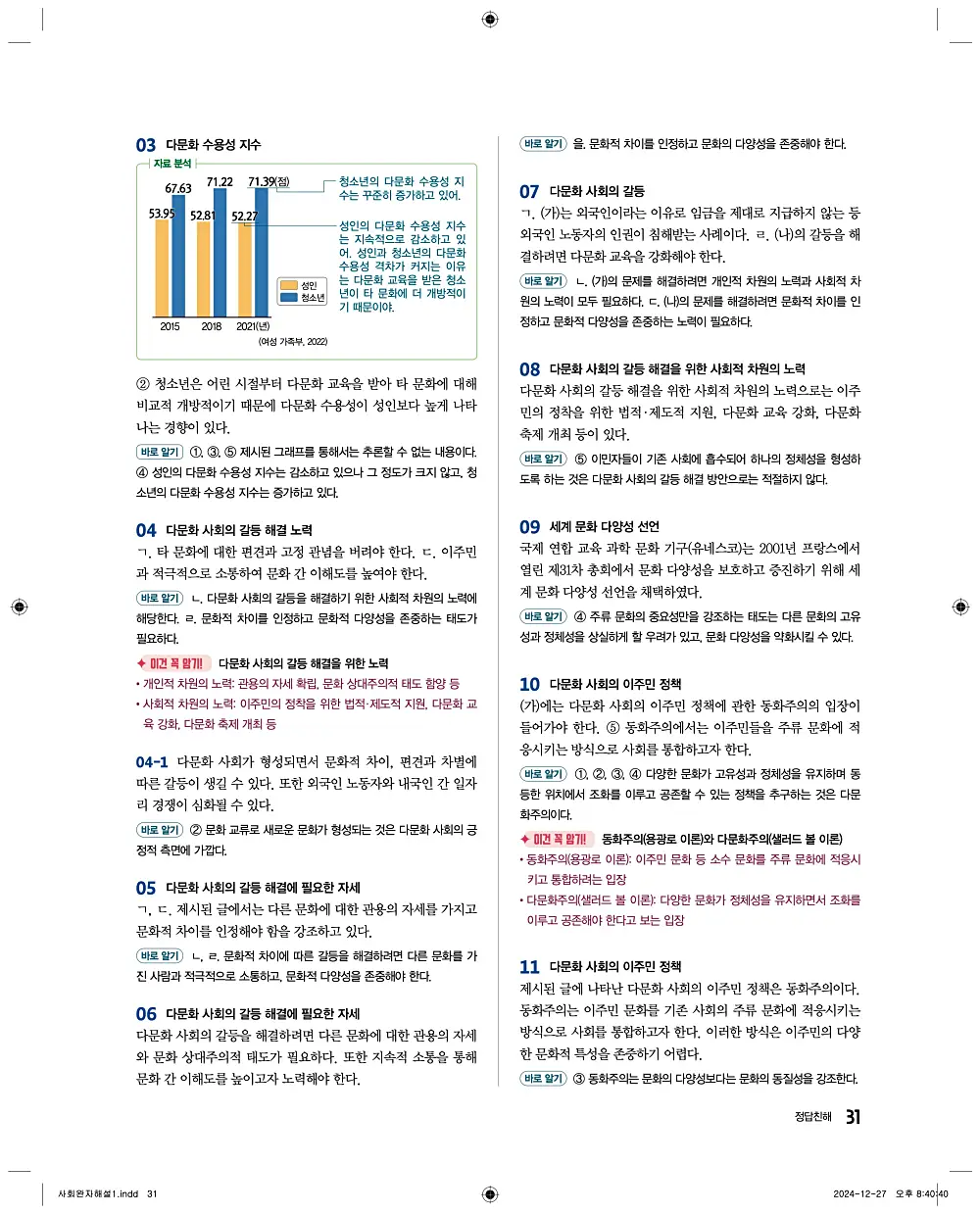 완자 통합사회1 답지 31