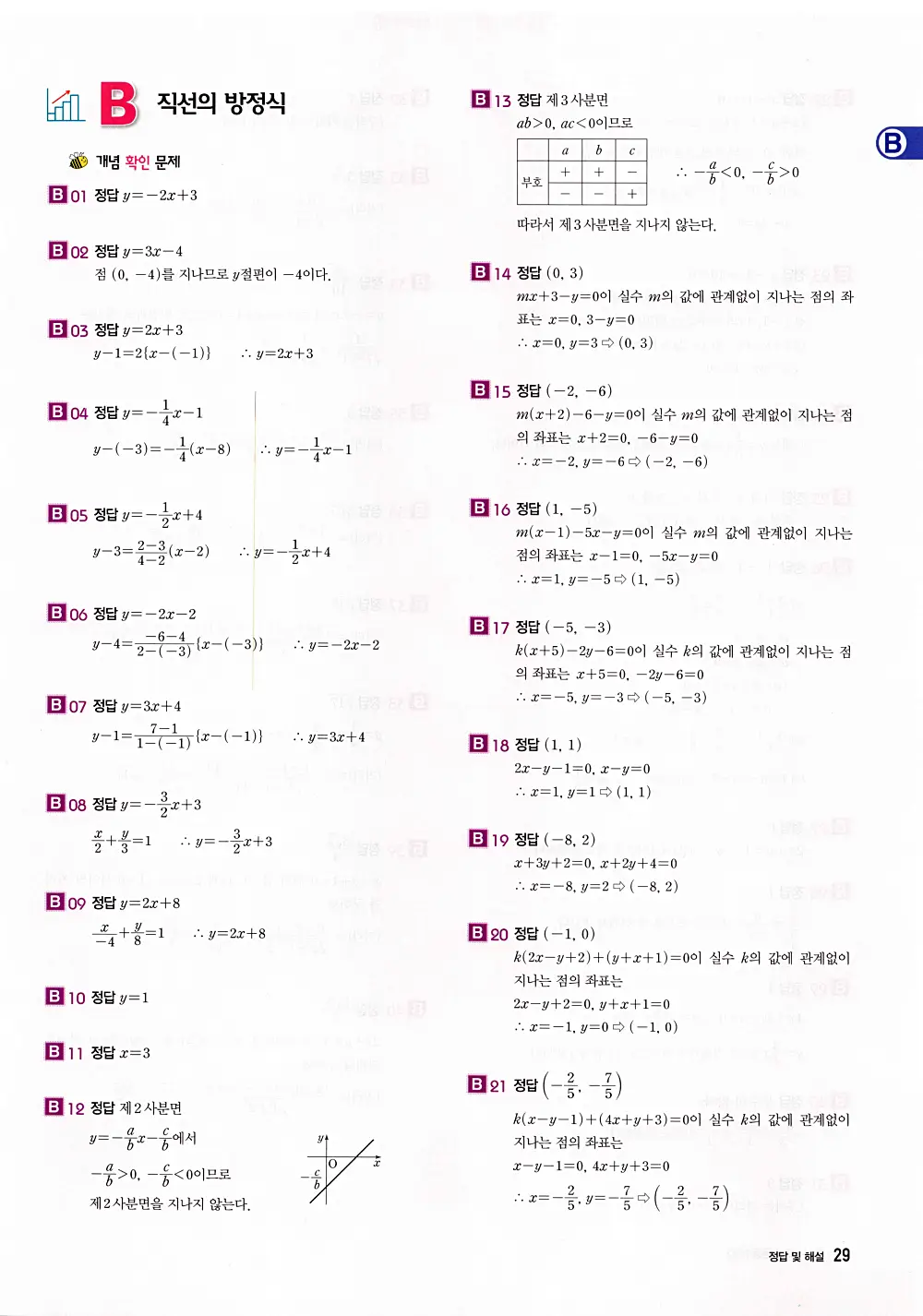 자이스토리 공통수학2 답지 031번