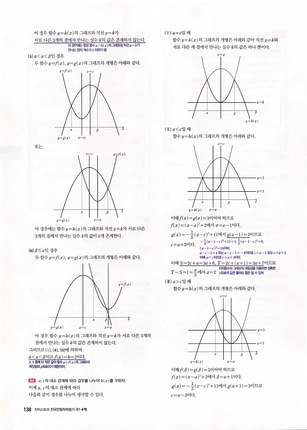 자이스토리 고1 공통수학 답지 140