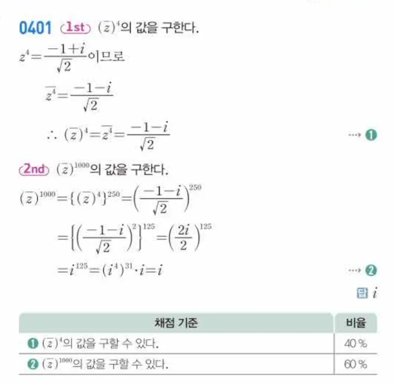 쎈 공통수학1 0401번 해설