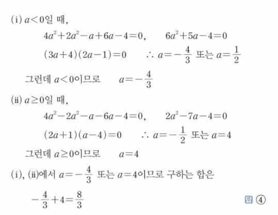 쎈 공통수학1 501번 해설