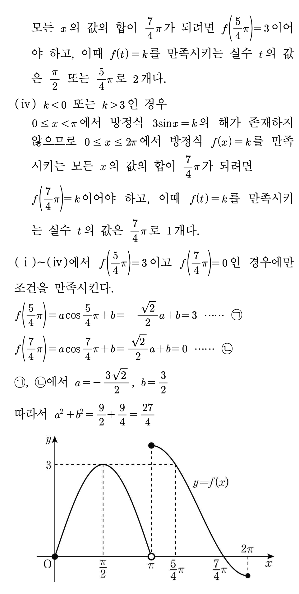 2026년 3월 고3 모의고사 수학 14번 해설 계속