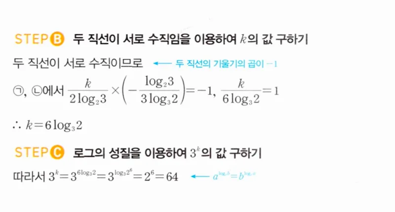 마플시너지 대수1 176번 풀이 (2)