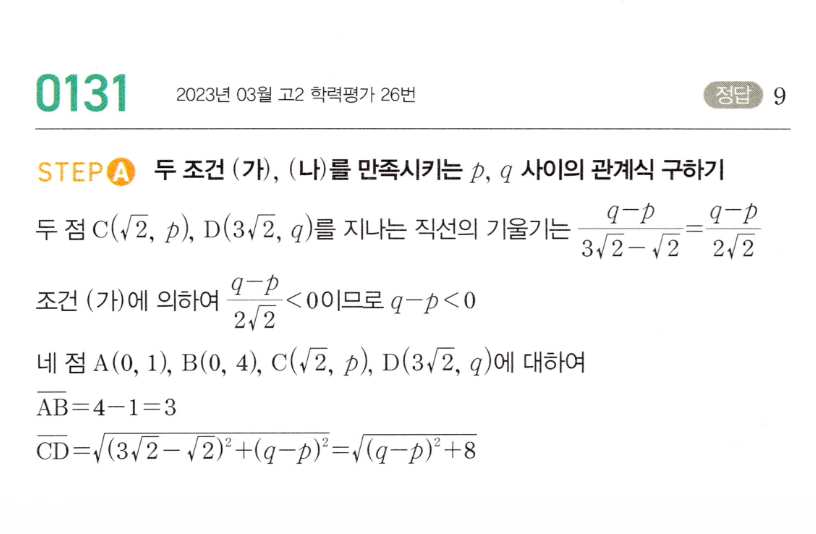 MAPL 공통수학2 0131번 해설 1