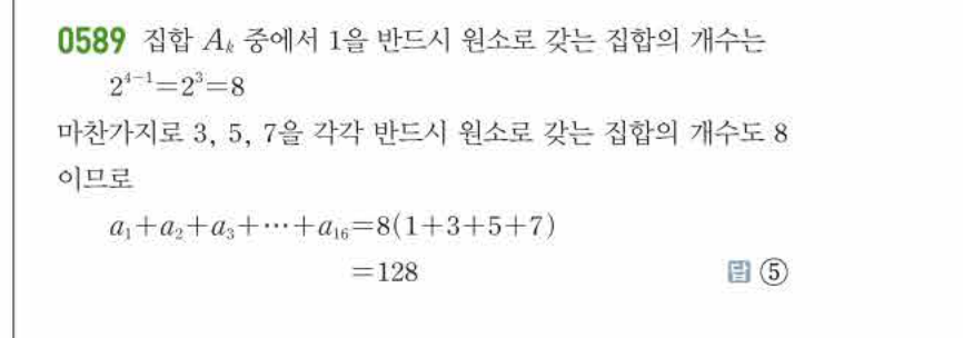 쎈공통수학2 0589번 해설