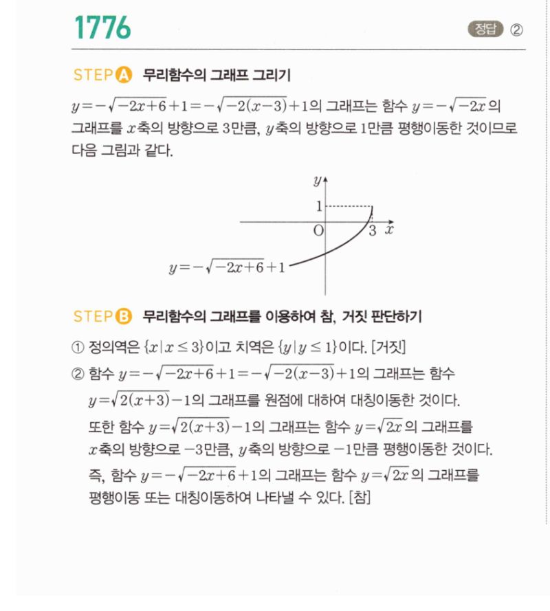 마플시너지 공통수학2 1776번 해설 이미지 1