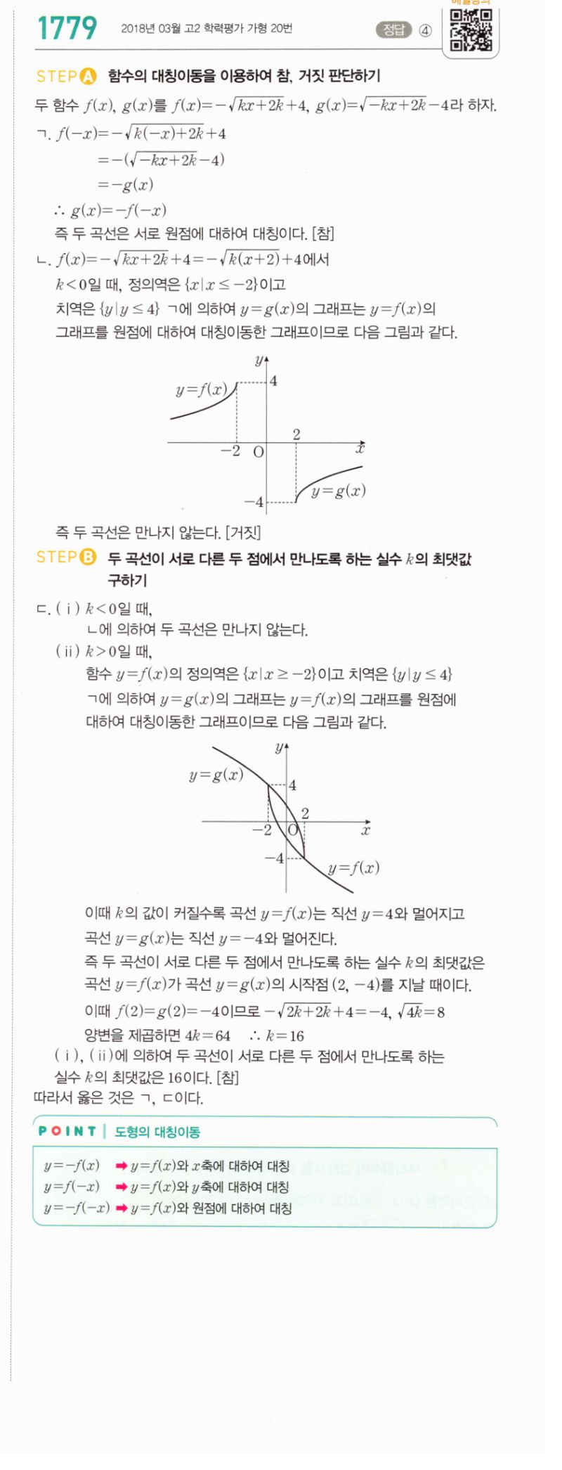 마플시너지 공통수학2 1779번 해설 이미지 1