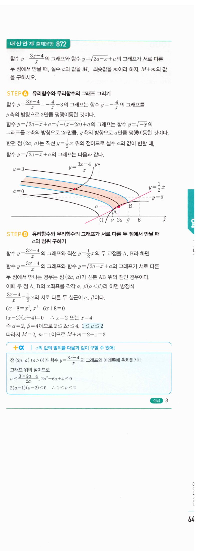 마플시너지 공통수학2 1805번 해설 이미지 2
