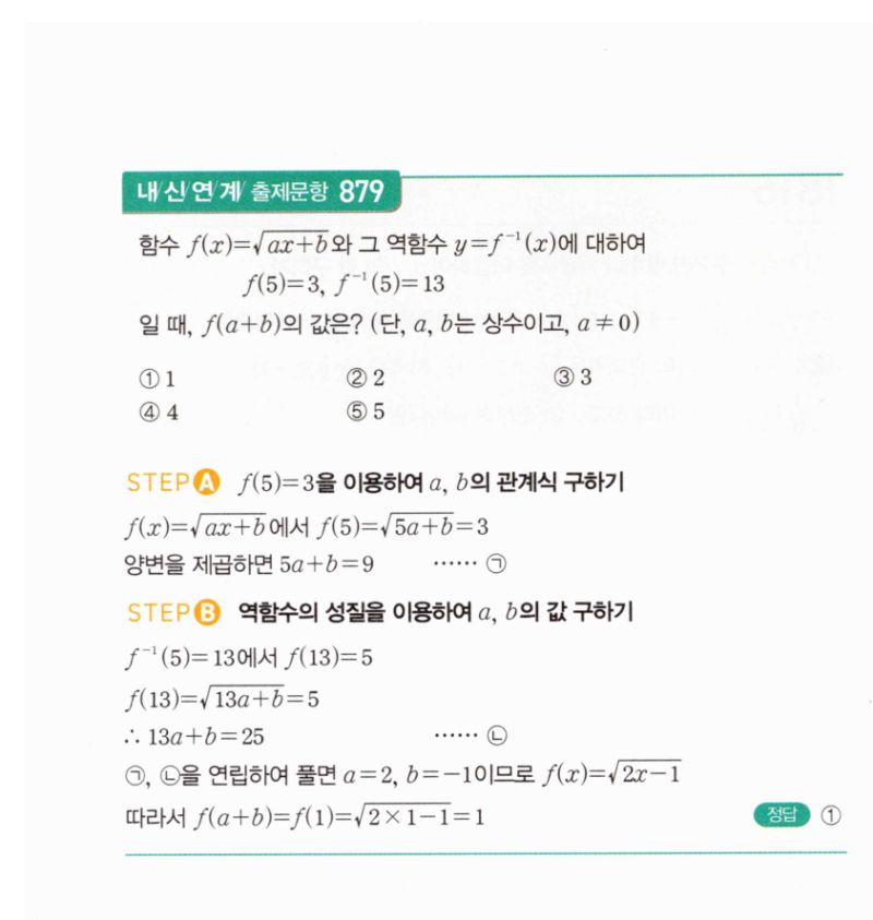 마플시너지 공통수학2 1818번 해설 이미지 2