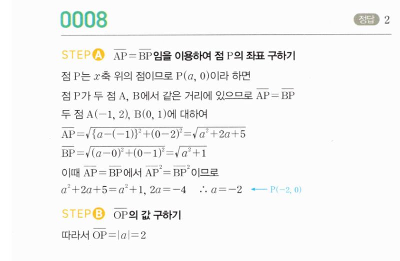 마플시너지 공통수학2 0008번 해설 1