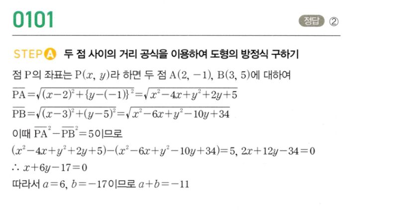마플시너지 공통수학2 0101번 해설 1