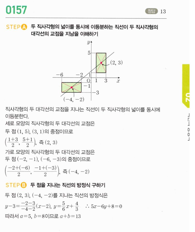 마플시너지 공통수학2 157번 해설 이미지 1