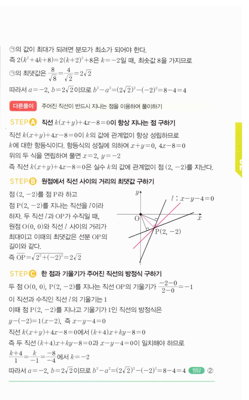 마플시너지 공통수학2 260번 해설 이미지 2