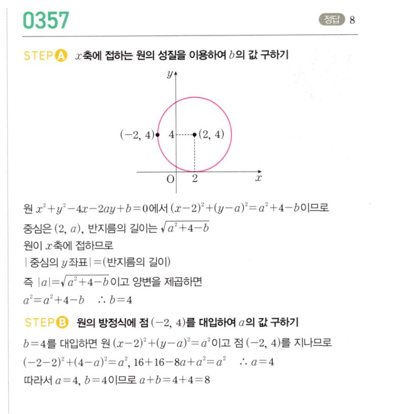 마플시너지 공통수학2 357번 해설 이미지 1