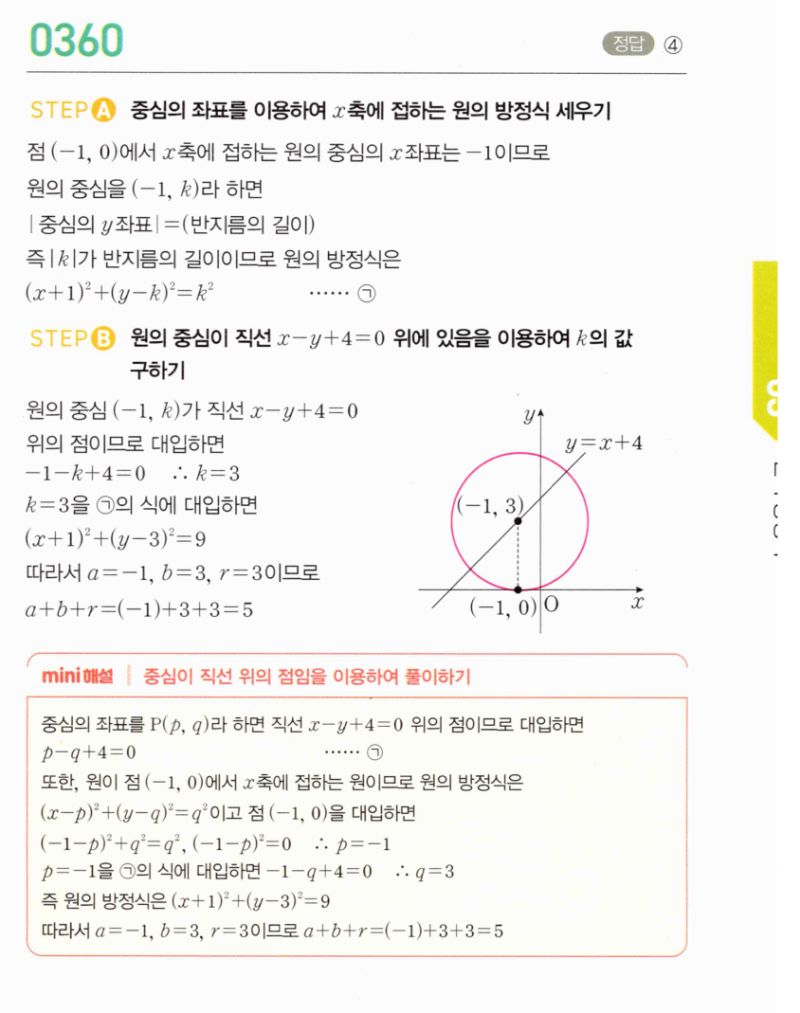 마플시너지 공통수학2 360번 해설 이미지 1