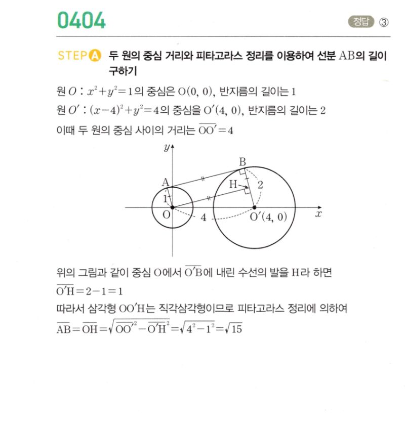 마플시너지 공통수학2 404번 해설 이미지 1