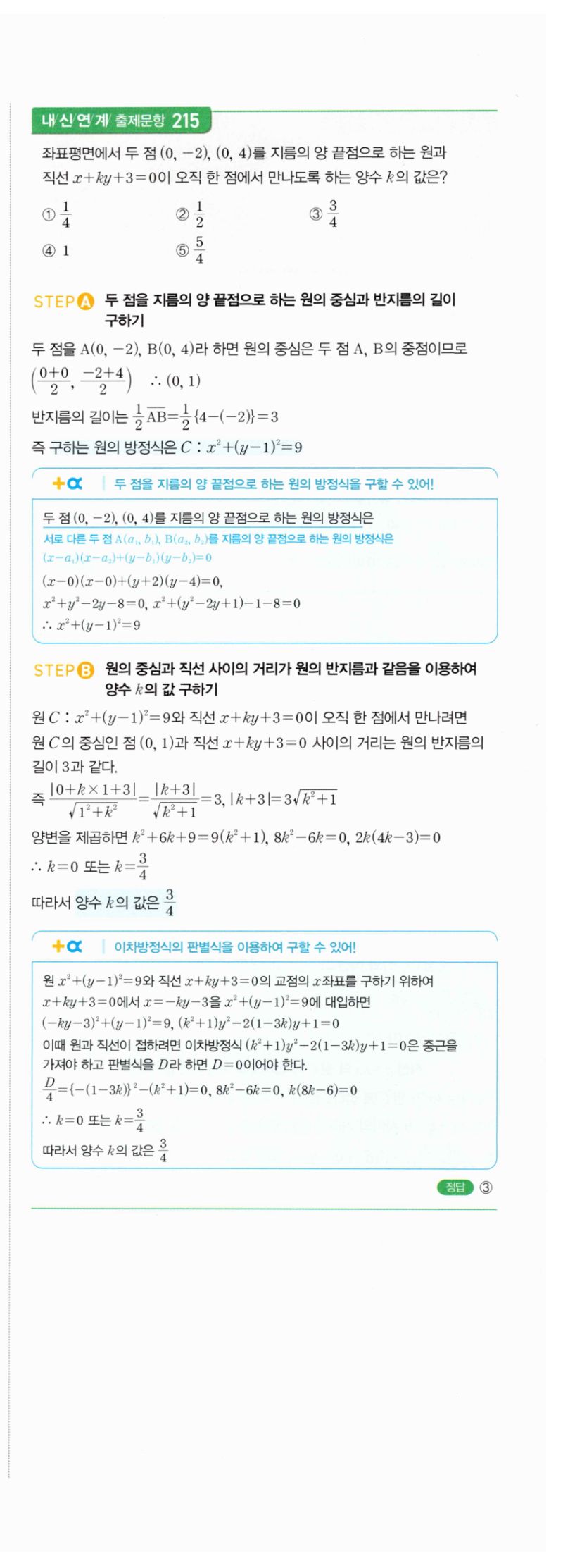마플시너지 공통수학2 415번 해설 이미지 2