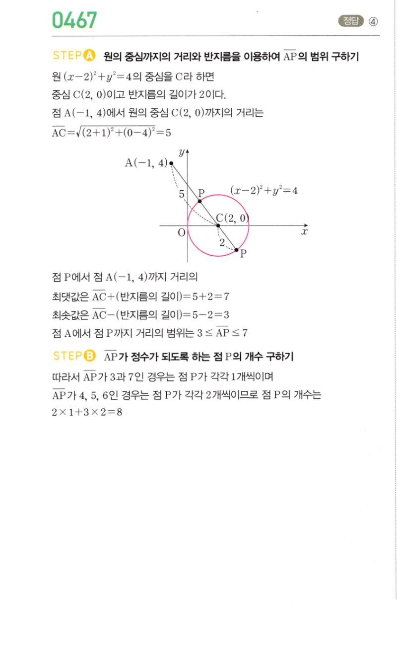 마플시너지 공통수학2 467번 해설 이미지 1