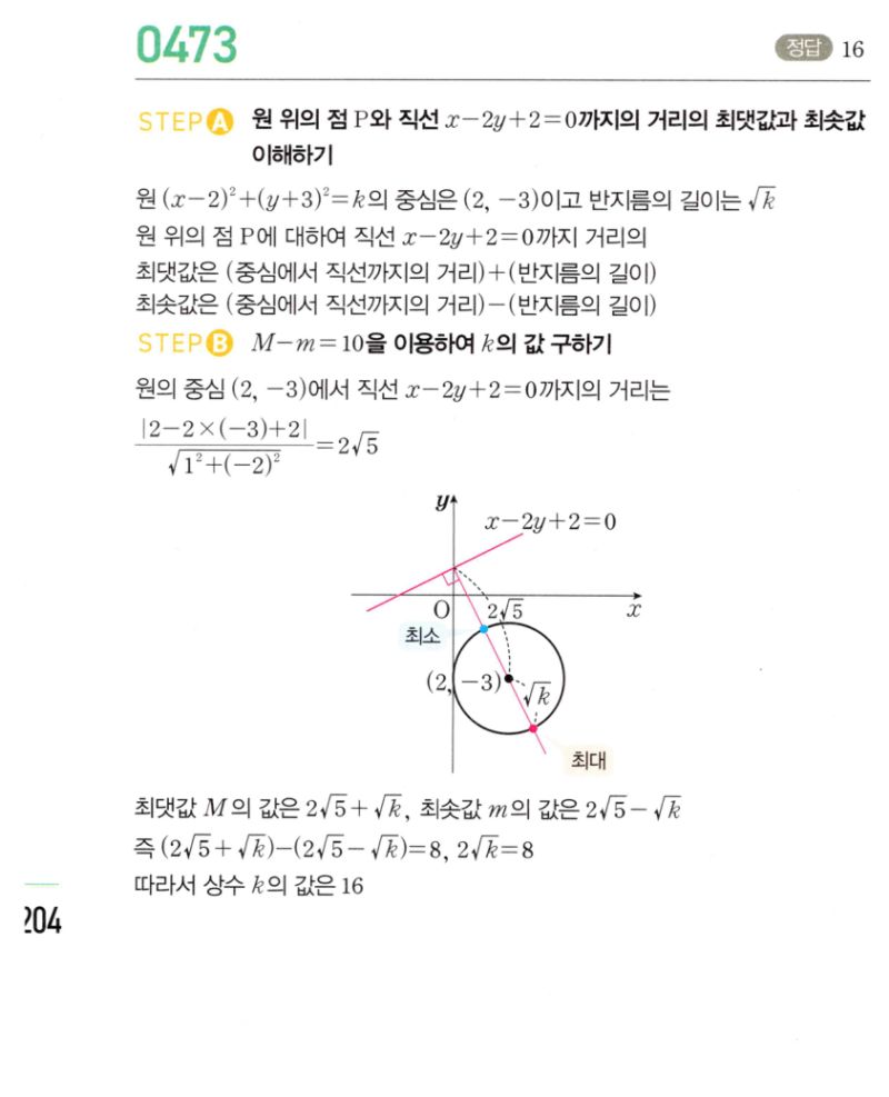 마플시너지 공통수학2 473번 해설 이미지 1