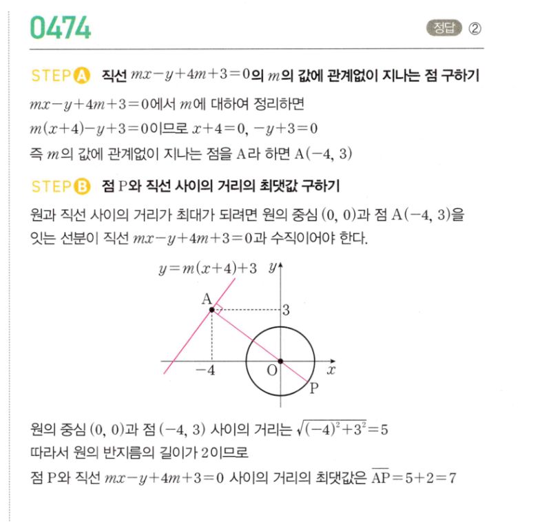 마플시너지 공통수학2 474번 해설 이미지 1