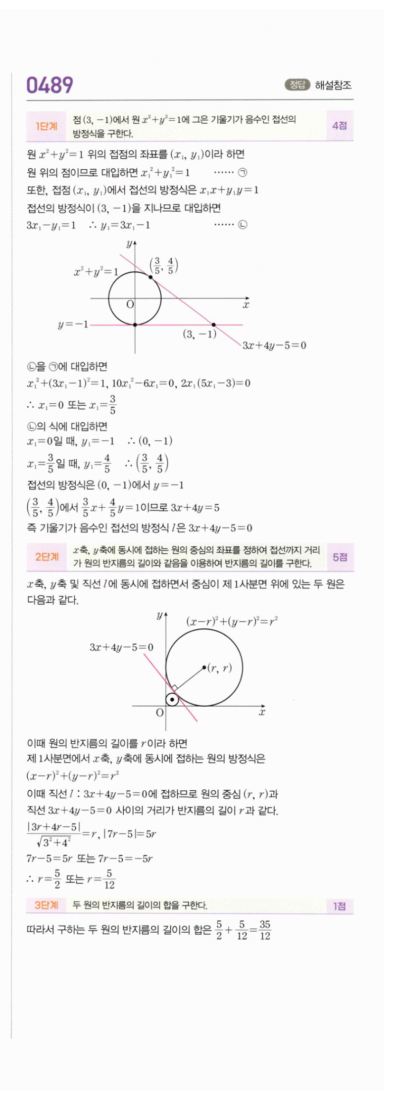 마플시너지 공통수학2 486번 해설 이미지 4