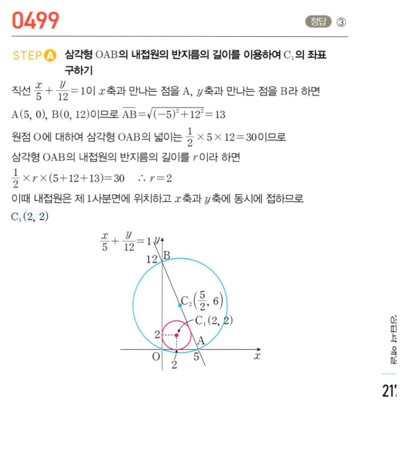 마플시너지 공통수학2 499번 해설 이미지 1