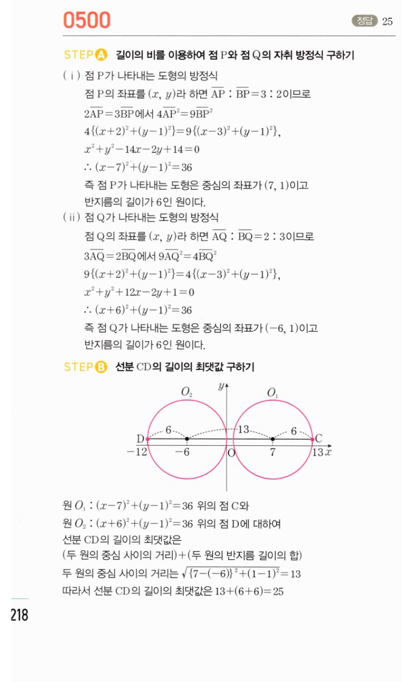 마플시너지 공통수학2 500번 해설 이미지 1