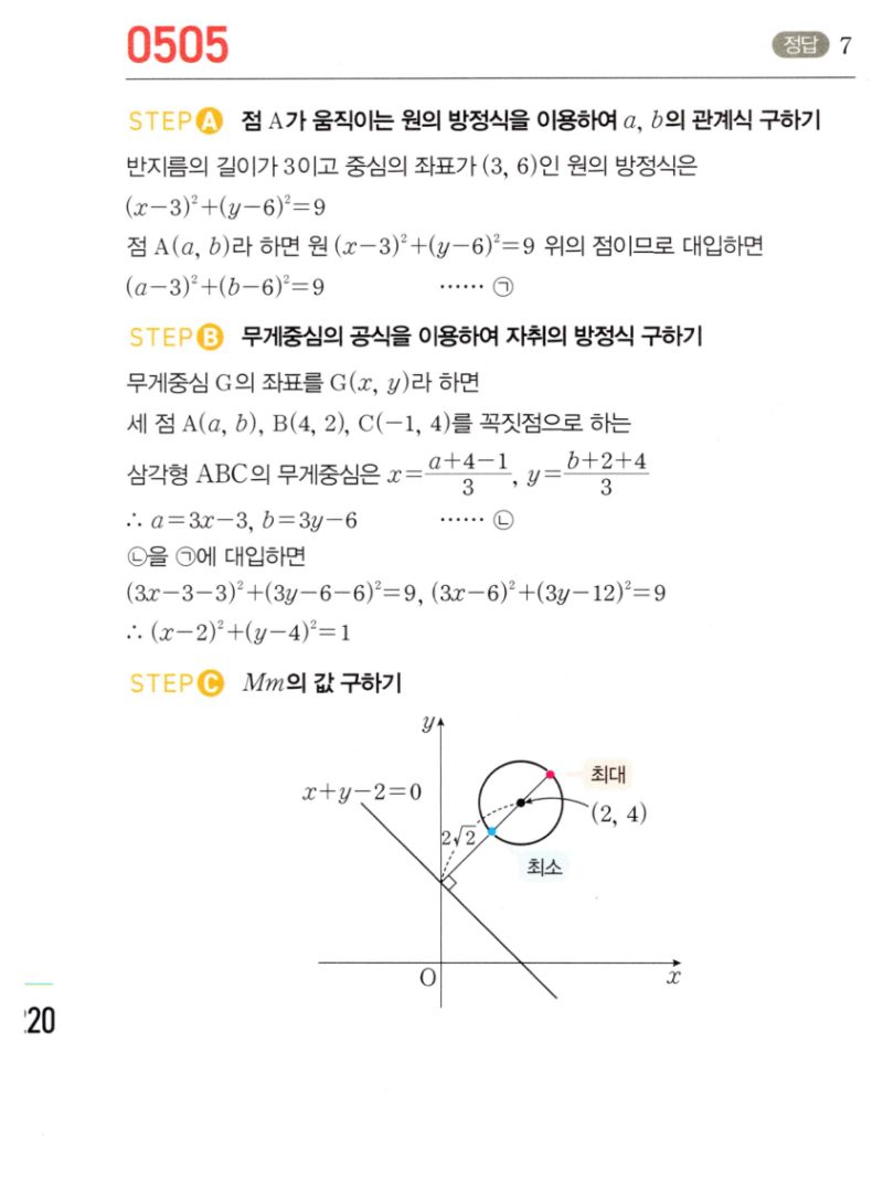 마플시너지 공통수학2 505번 해설 이미지 1