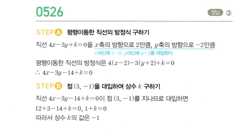 마플시너지 공통수학2 526번 해설 이미지 1