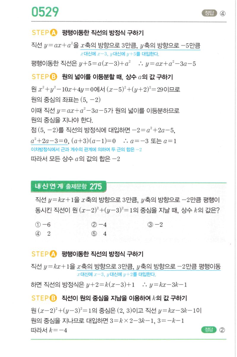 마플시너지 공통수학2 529번 해설 이미지 1