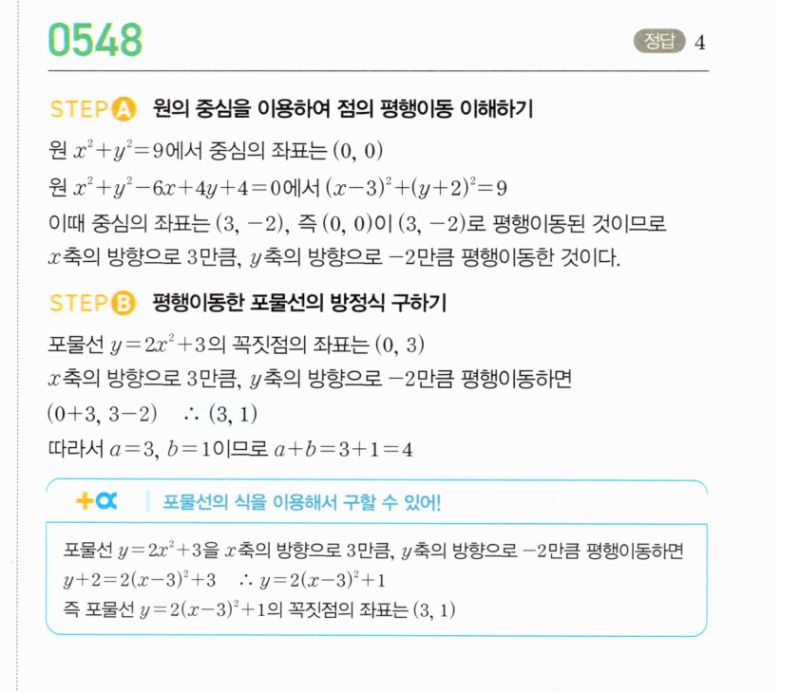 마플시너지 공통수학2 548번 해설 이미지 1
