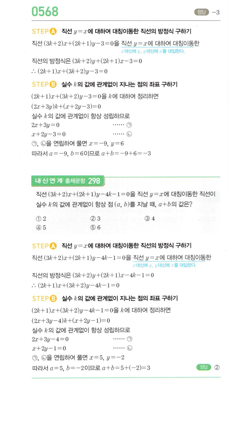 마플시너지 공통수학2 568번 해설 이미지 1