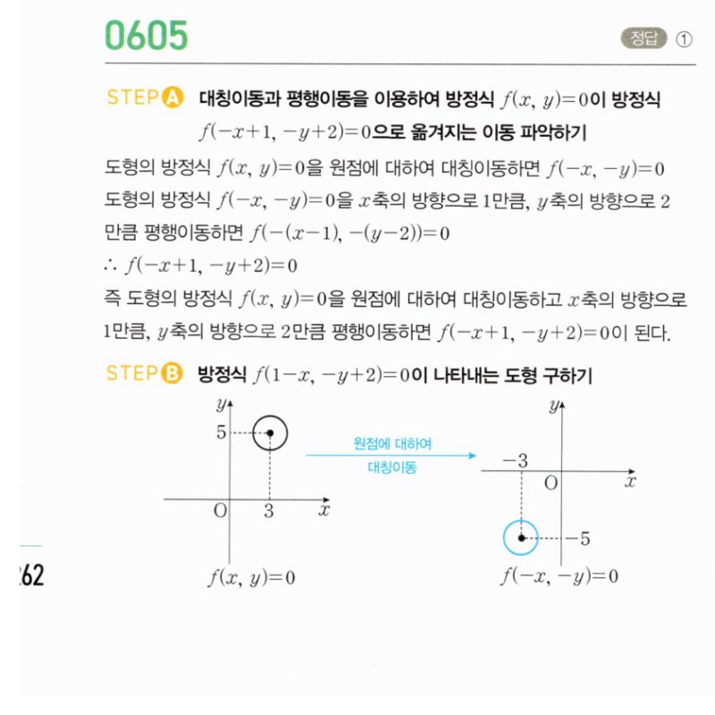 마플시너지 공통수학2 605번 해설 이미지 1