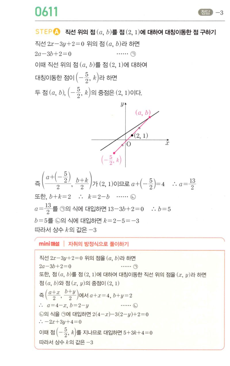 마플시너지 공통수학2 611번 해설 이미지 1